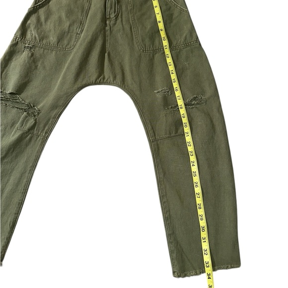 One Teaspoon Safari Sinners Green Tapered Pants - Picture 5 of 6